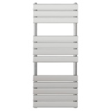 JTP Hix Chrome 1200mm x 500mm Towel Radiator Cut Out